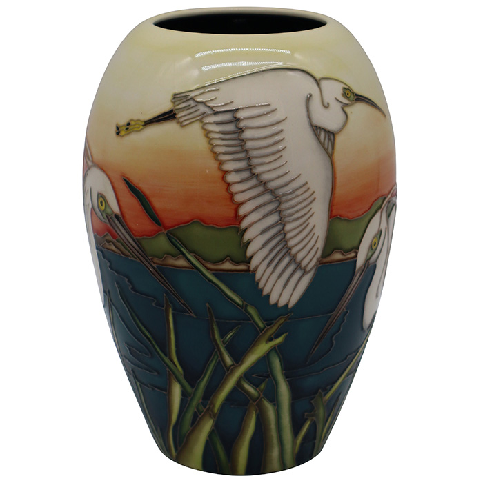 Little Egret - Vase